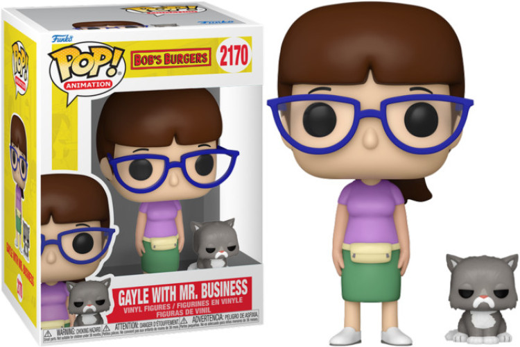 Bob's Burgers Funko Pop Vinyl: Gayle with Mr. Business afbeelding