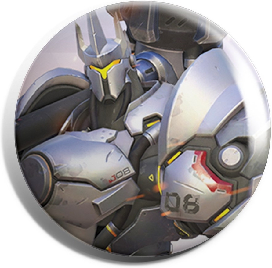 Overwatch Button - Reinhardt