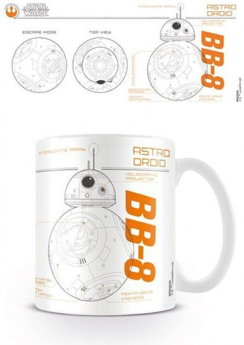 Star Wars Mug - BB-8 Sketch