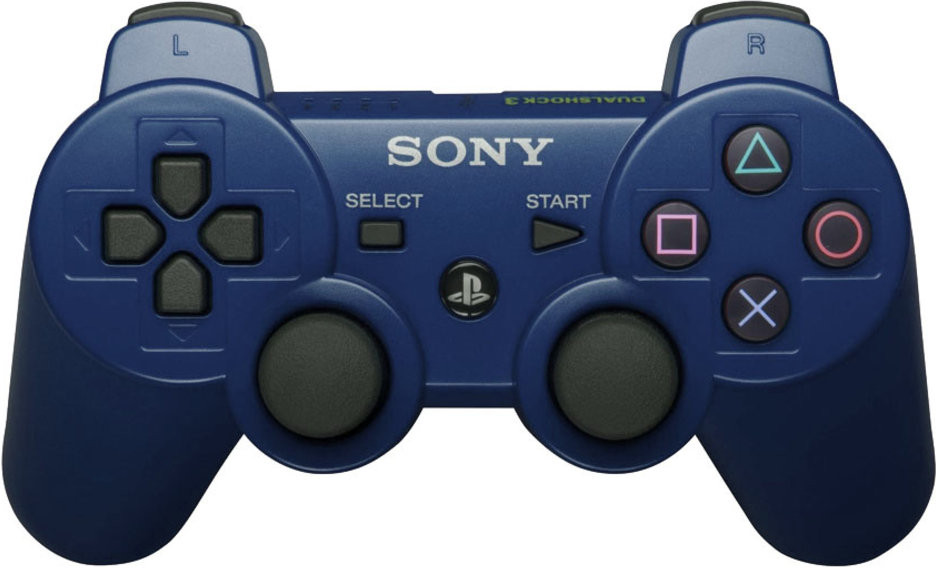 Sony Wireless Dual Shock 3 Controller (Blue)