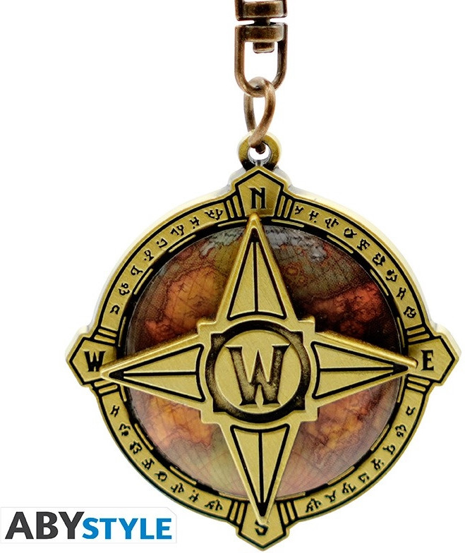World of Warcraft - Azeroth Compass Moving Keychain