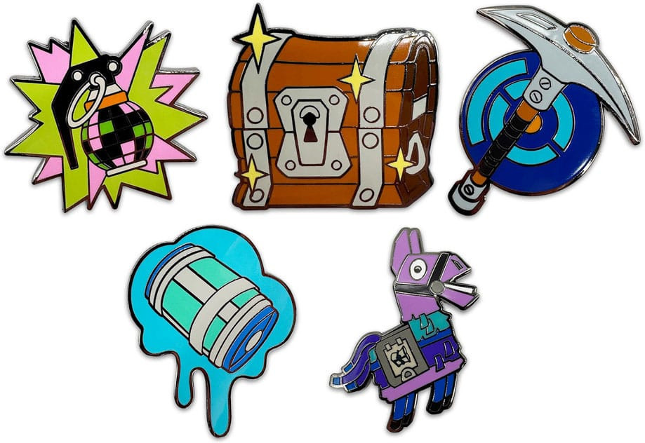 Youtooz Enamel Pins Set - Fortnite afbeelding