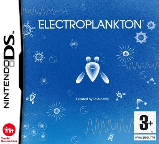 Electroplankton (verpakking Duits, game Engels)