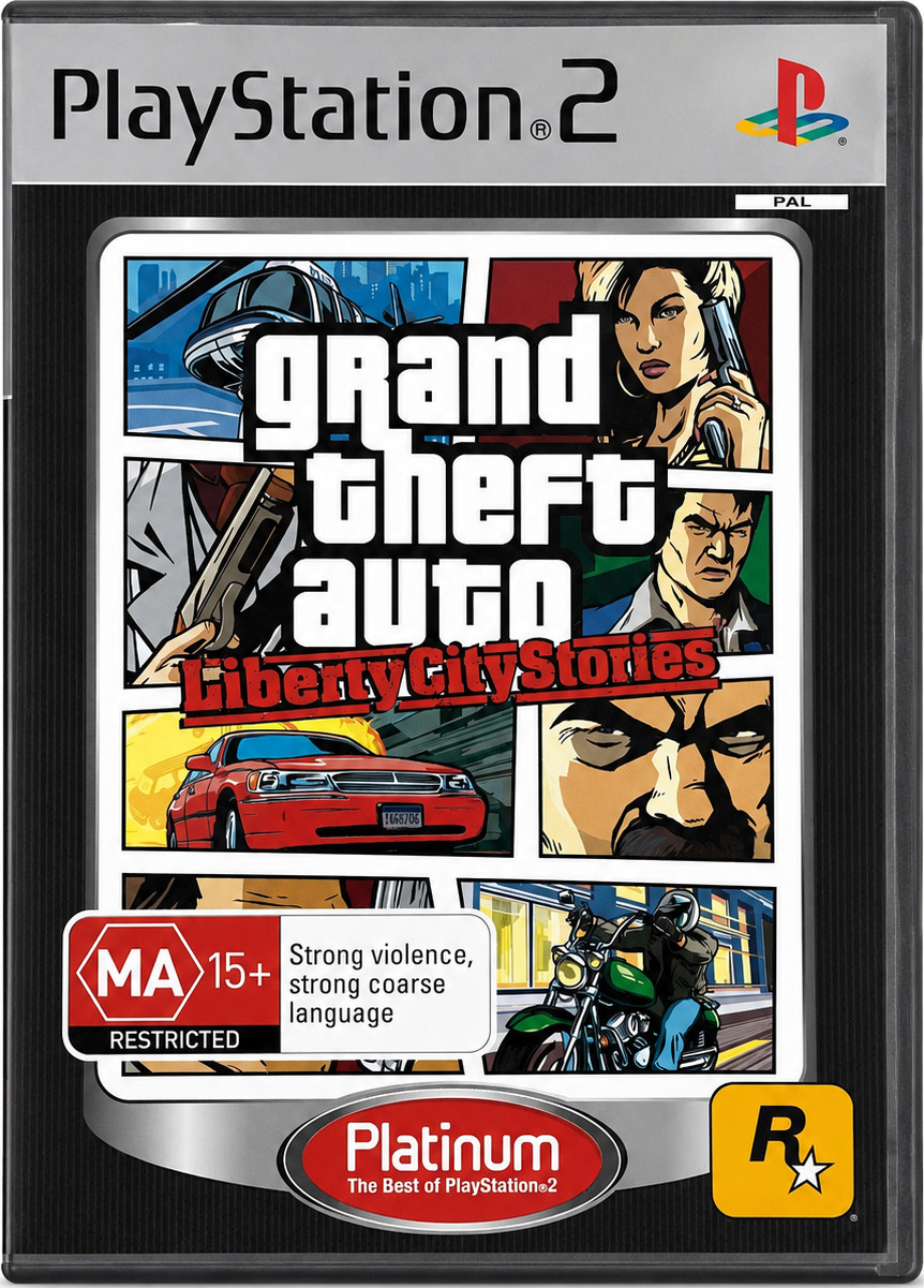 Grand Theft Auto Liberty City Stories (platinum)