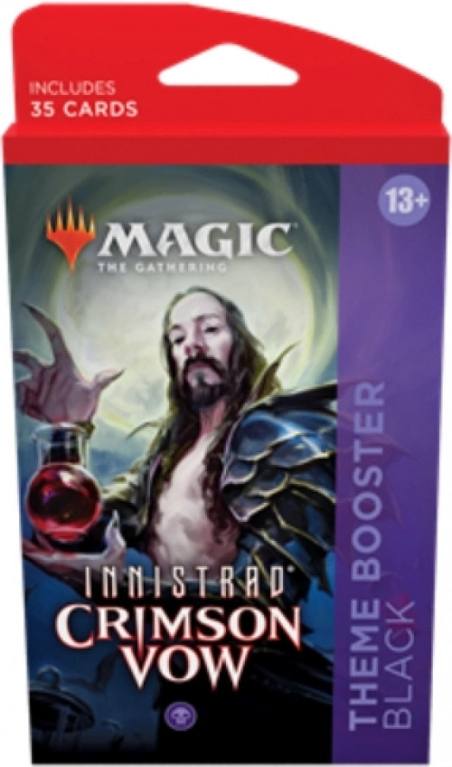 Magic the Gathering TCG Innistrad Crimson Vow Theme Booster - Black