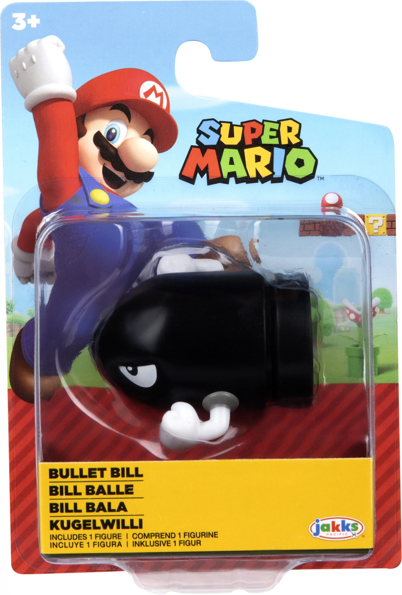 Super Mario Mini Action Figure - Bullet Bill