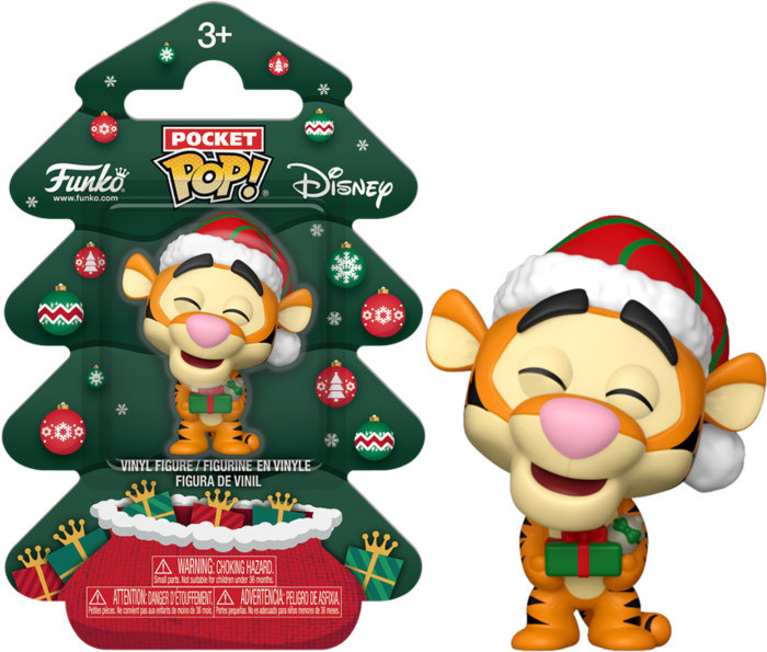 Winnie the Pooh Funko Pocket Pop! Figure: Tigger (Holiday Tree) afbeelding