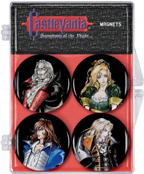 Castlevania Symphony of the Night - Magnet 4-Pack