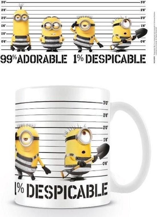 Despicable ME 3 Mug - 99% Adorable,1% Despicable