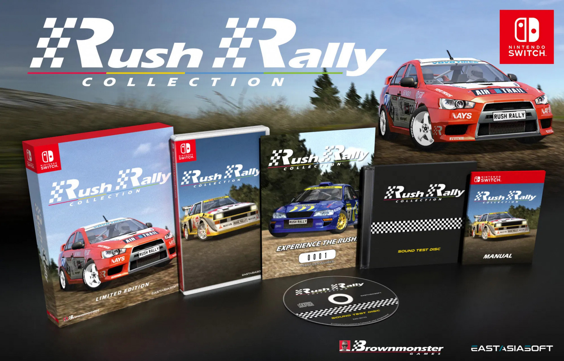 EastAsiaSoft Rush Rally Collection Limited Edition