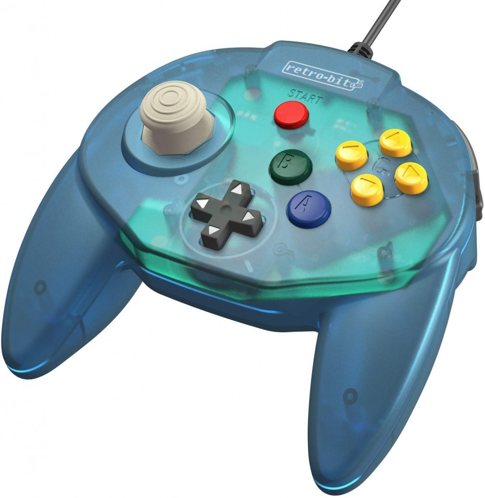 Tribute 64 Controller (Blue) (Retro-bit)
