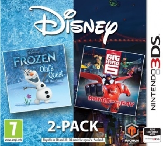 Image of 505 Games Frozen & Big Hero 6 Double Pack 3DS