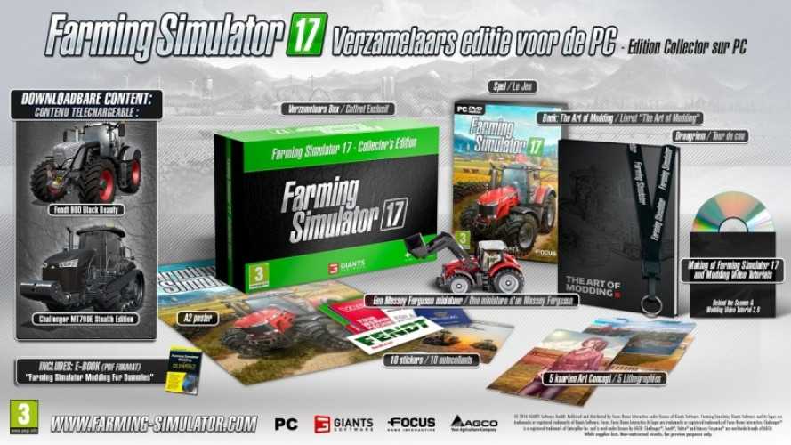 Image of Farming Simulator 17 Collector's Edition + Pre-order Bonus