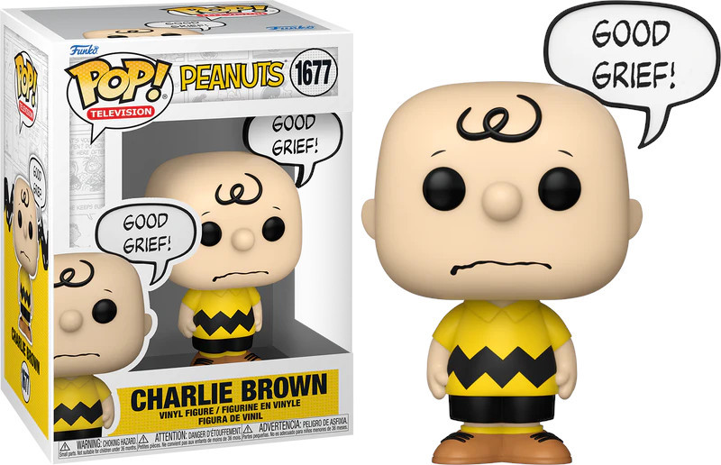 Peanuts Funko Pop Vinyl: Charlie Brown GG afbeelding