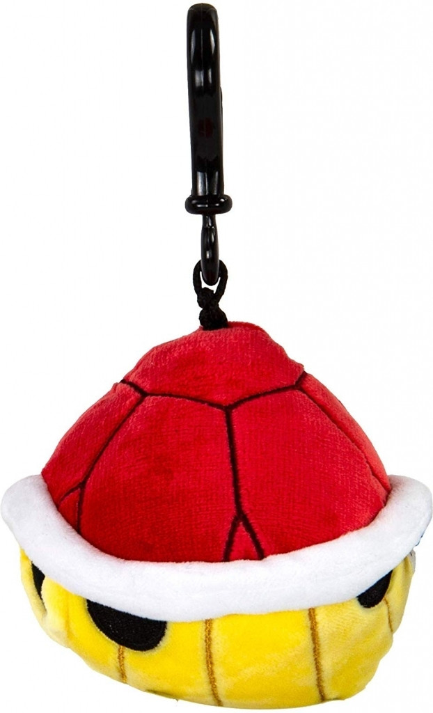 Mario Kart Pluche - Mocchi Mocchi Clip on Red Shell