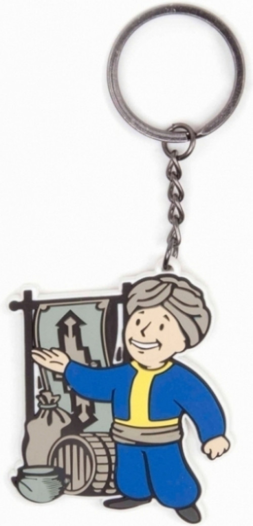 Image of Fallout 4 - Merchant Rubber Keychain