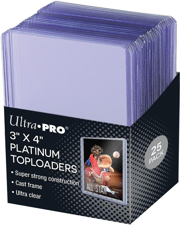 Ultra Pro  Platinum Toploader (25 pack)