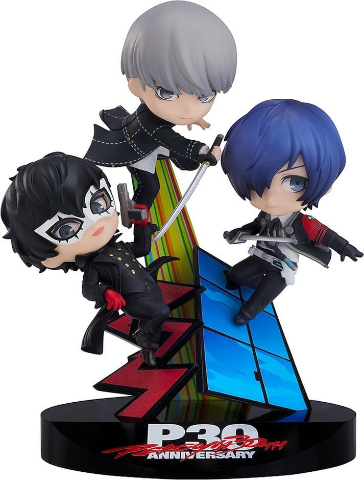 GoodSmile Company Persona Series 30th Anniversary Nendoroid - Protagonist P3, P4 & P5 (More Collaboration Vignette)
