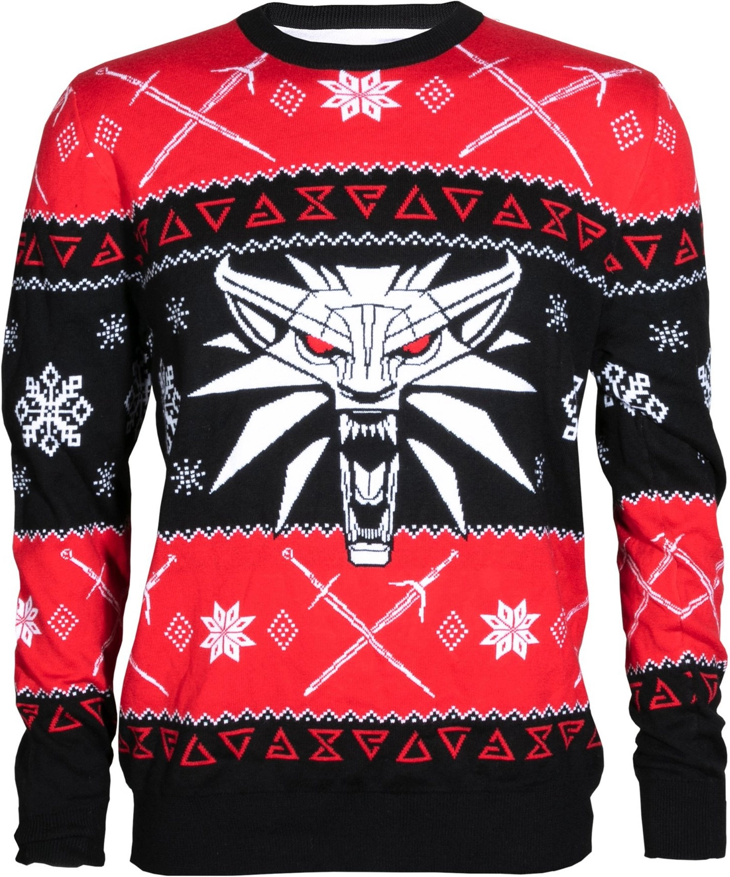 The Witcher 3 - Dreaming Of A White Wolf Ugly Christmas Sweater