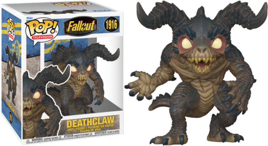 Fallout 2024 Super Funko Pop Vinyl Figure: Deathclaw