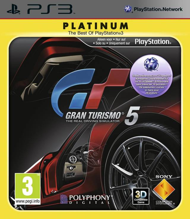 Image of Gran Turismo 5 (platinum)