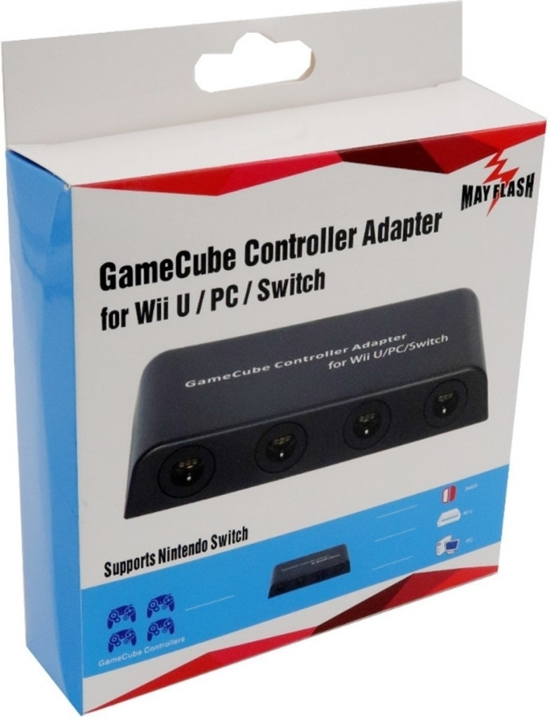 Gamecube Controller Adapter for WiiU/PC/Switch (MayFlash)
