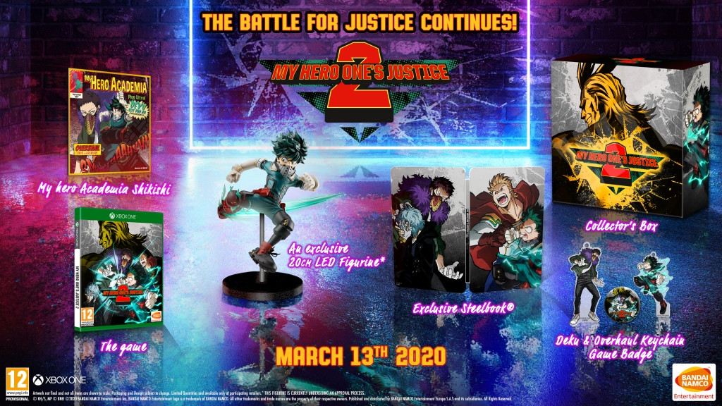 My Hero One's Justice 2 Collector's Edition