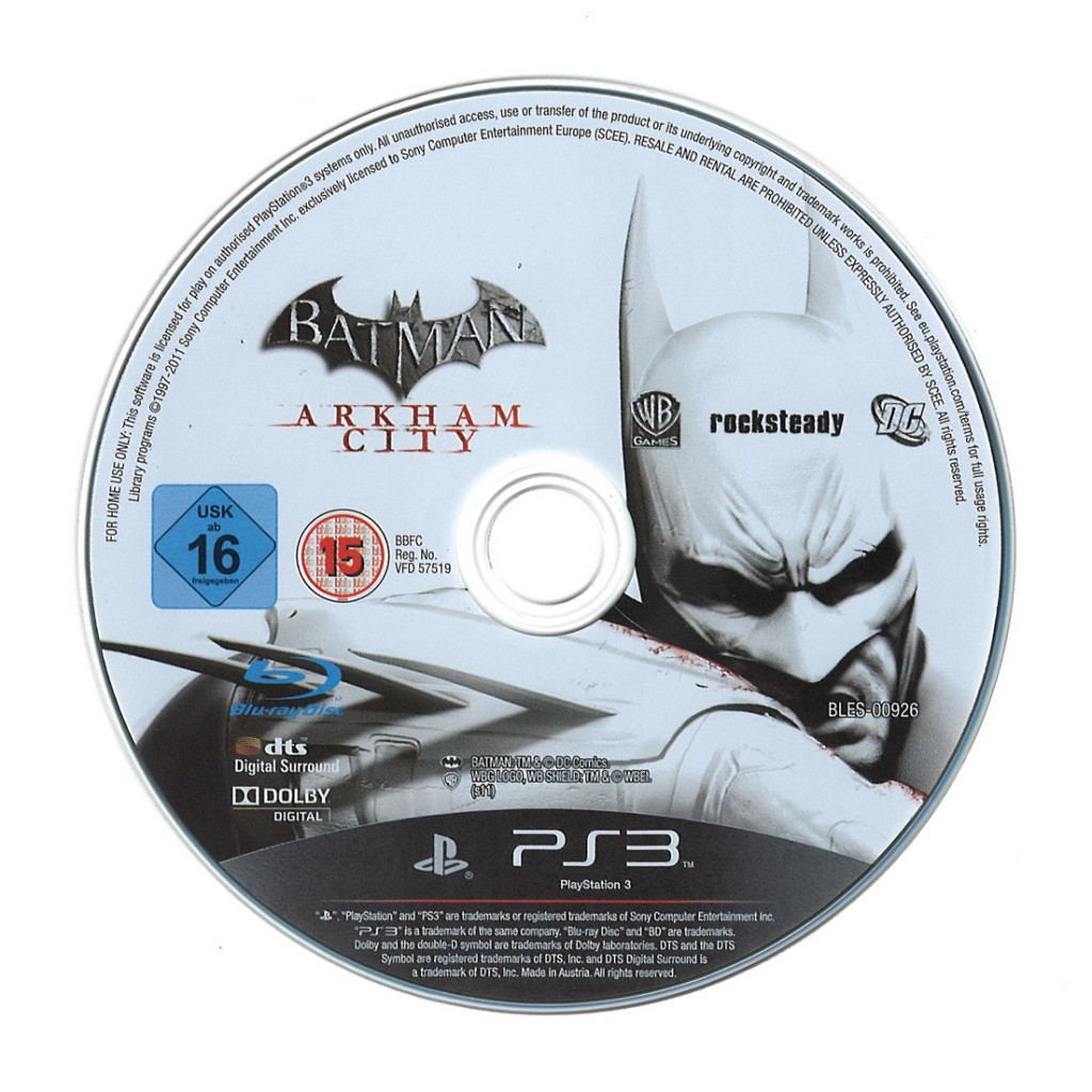 Batman Arkham City (losse disc)