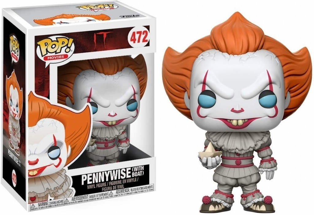 IT Funko Pop Vinyl Pennywise with Boat