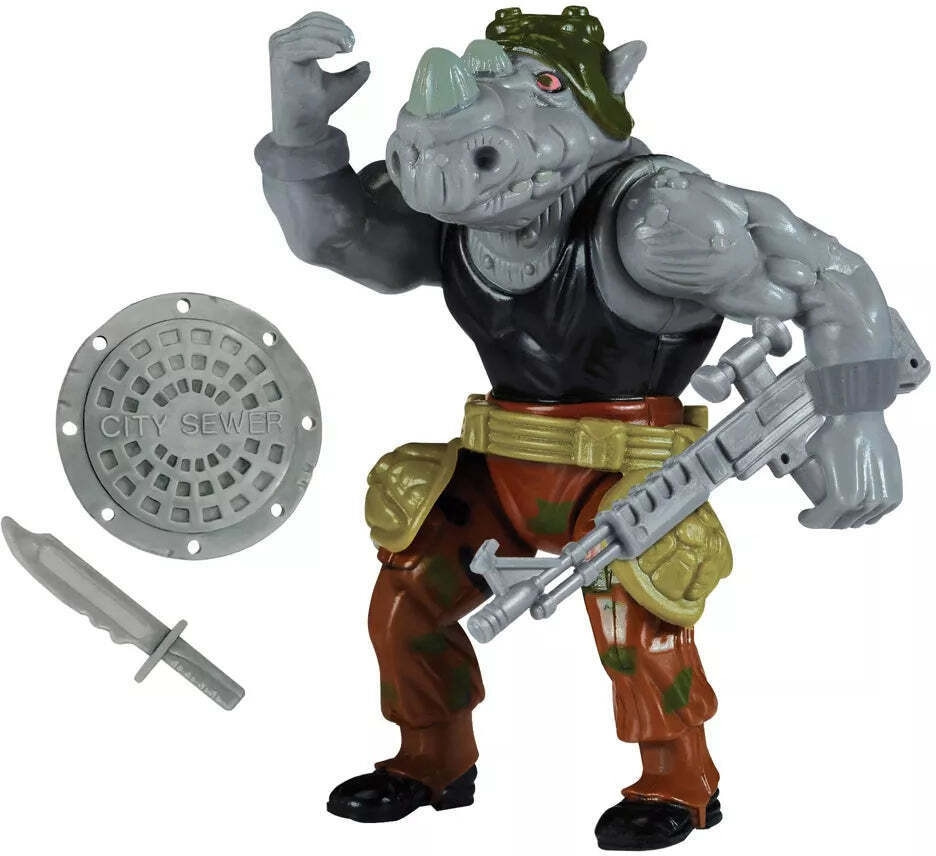 Teenage Mutant Ninja Turtles Classic Action Figure - Rocksteady