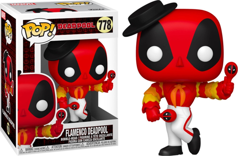Deadpool Pop Vinyl Flamenco Deadpool
