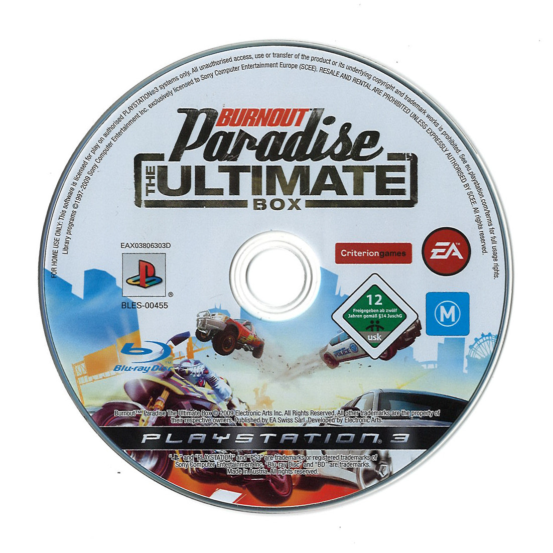 Burnout Paradise The Ultimate Box (losse disc)