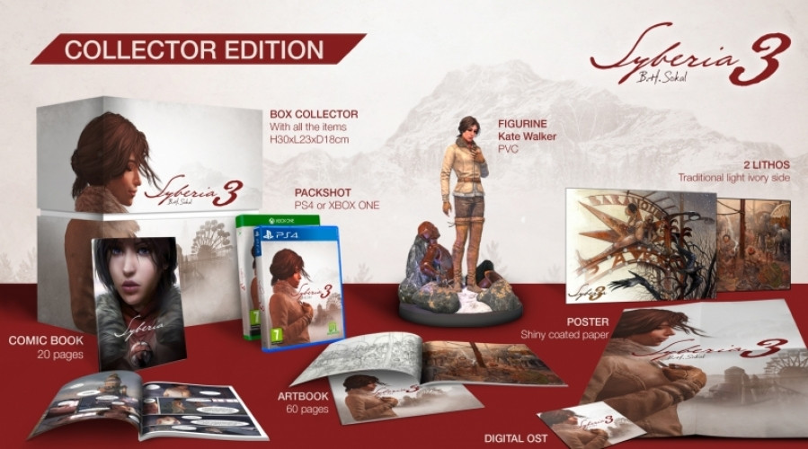 Image of Mindscape Syberia 3 (Collectors Edition) PS4