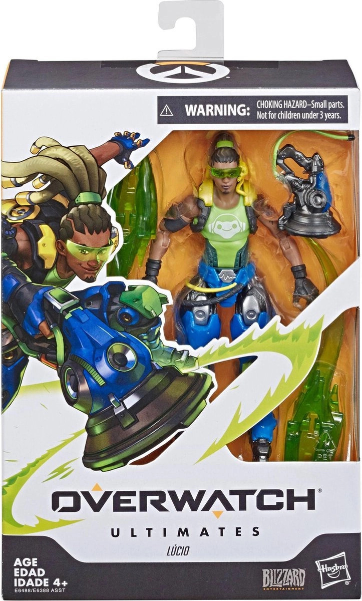 Overwatch Ultimates - Lucio (Blue/Green Outfit)