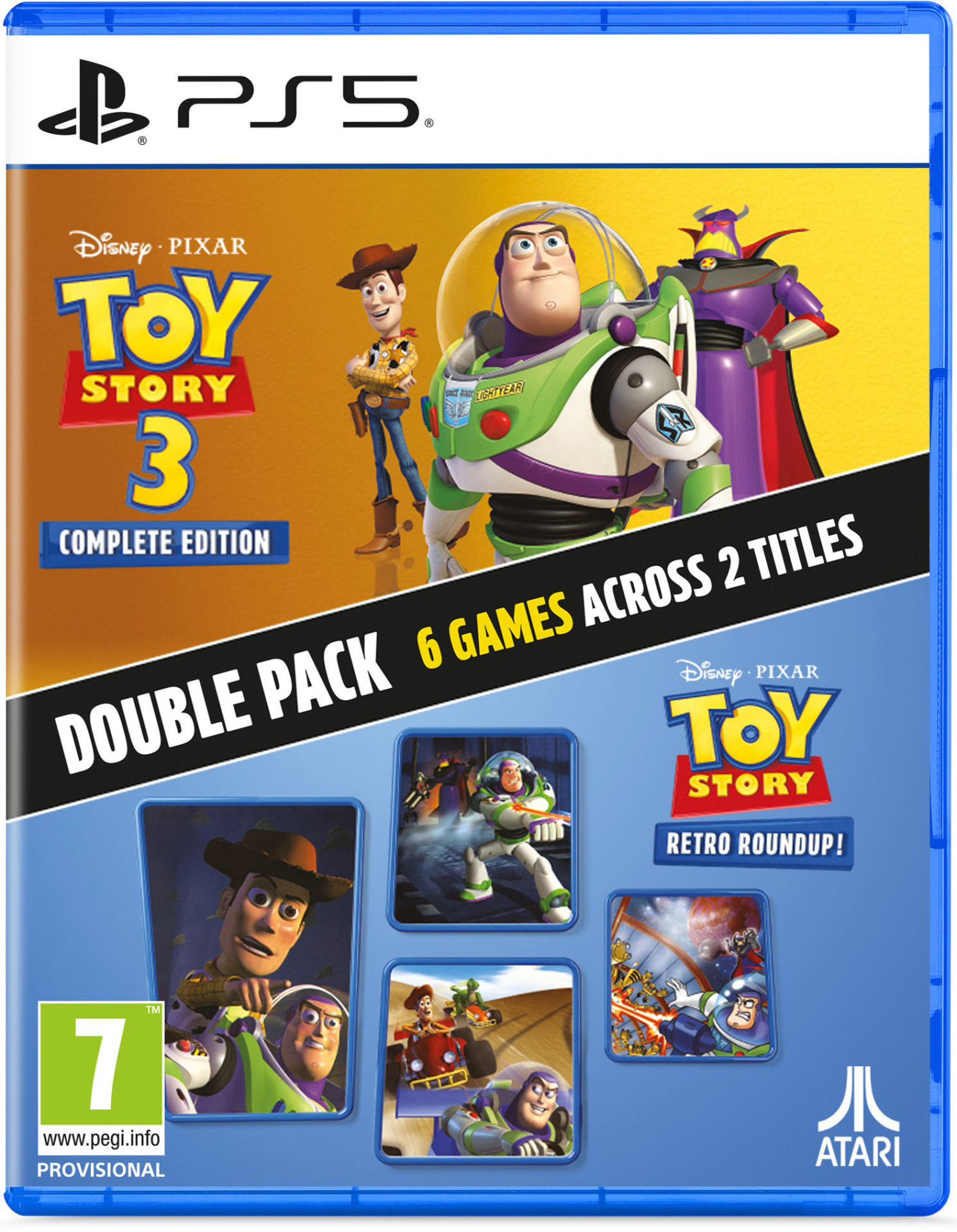 Toy Story: Retro Round Up! + Toy Story 3 Complete Edition