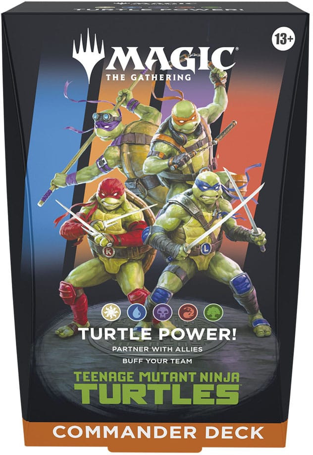Wizards of the Coast Magic the Gathering TCG Teenage Mutant Ninja Turtles Commander Deck