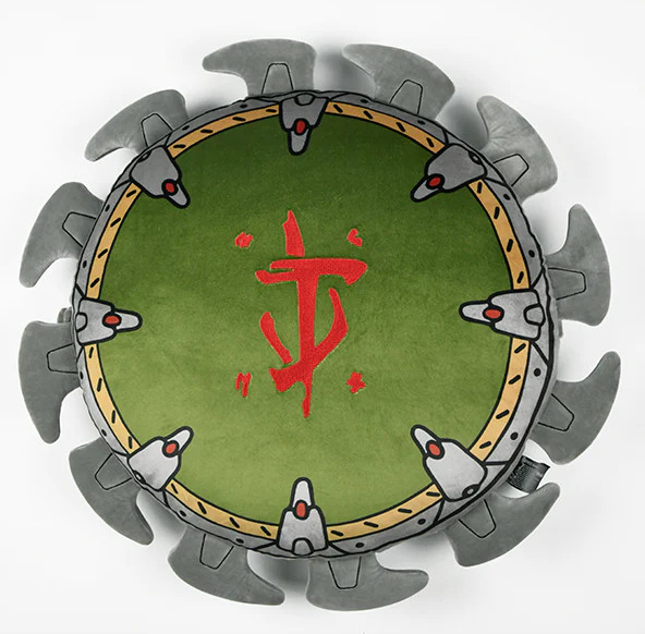 Doom The Dark Ages Pillow Pluche - Shield Saw afbeelding