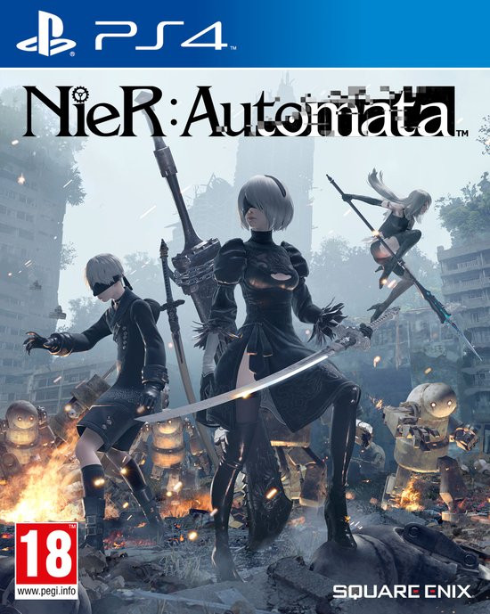 Nier Automata (verpakking Spaans, game Engels)