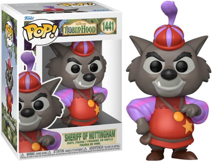 Disney Robin Hood Funko Pop Vinyl: Sheriff of Nottingham afbeelding