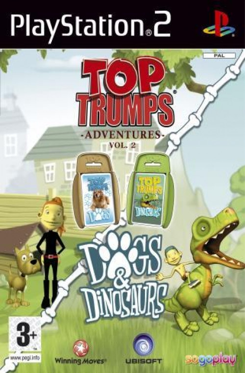 Image of Top Trumps Adventures vol. 2: Dogs & Dinosaurs
