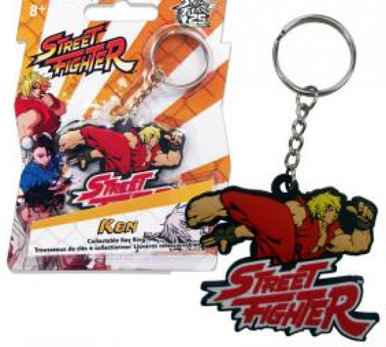 Image of Street Fighter Rubber Keyring Ken