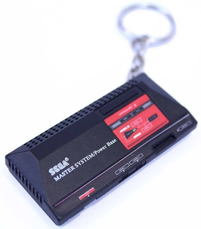 Official Master System Console Keyring
