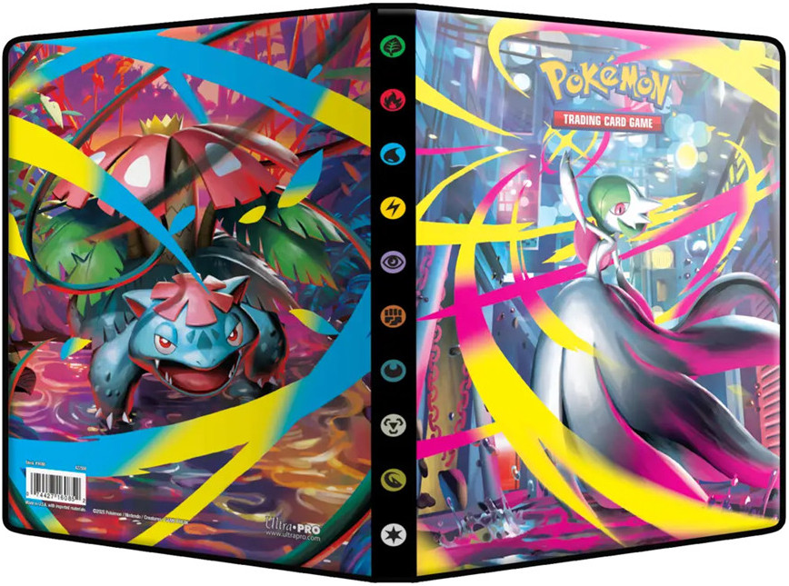 Pokemon TCG Pokémon Mega Evolutions 4-Pocket Portfolio afbeelding