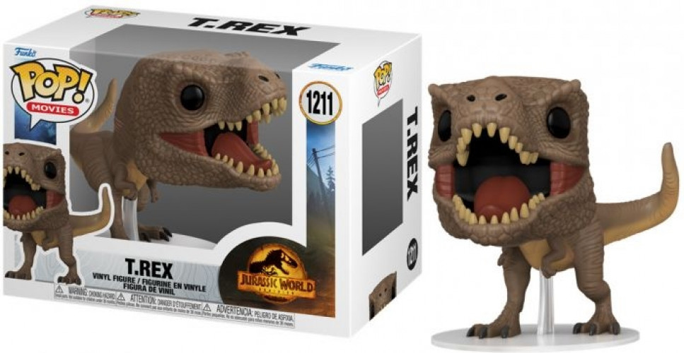Jurassic World Dominion Funko Pop Vinyl: T.Rex afbeelding