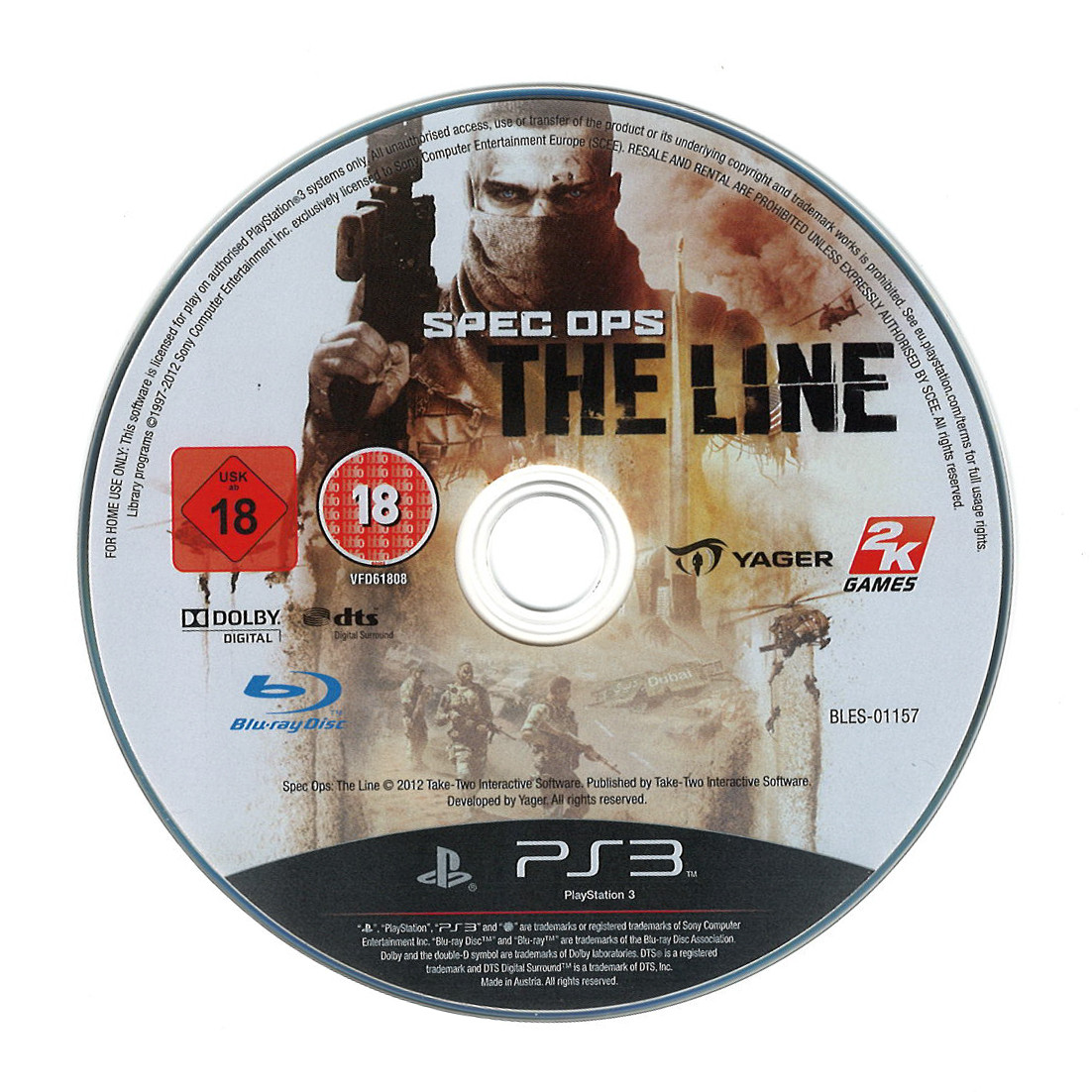Spec Ops The Line (losse disc)
