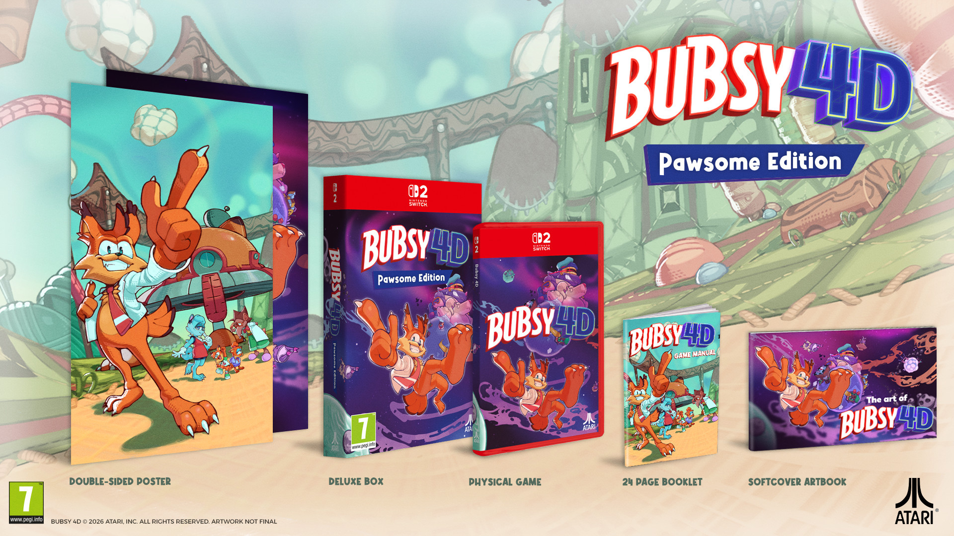 Bubsy 4D Pawsome Edition