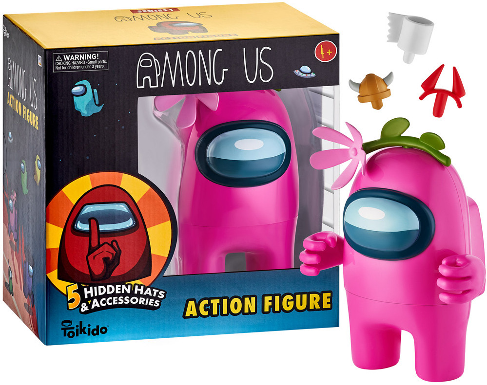 Among Us Action Figure (17cm) (Pink)