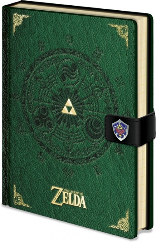 The Legend of Zelda Green Premium A5 Notebook