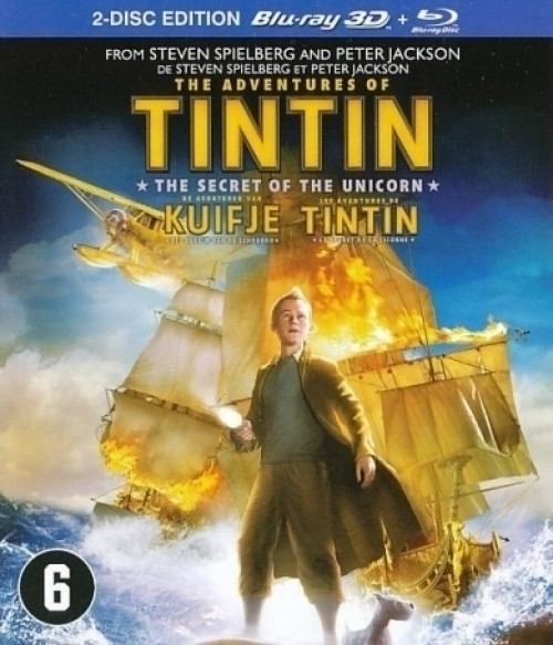 Image of De Avonturen Van Kuifje: Het Geheim Van De Eenhoorn 3D (3D & 2D Blu-ray)