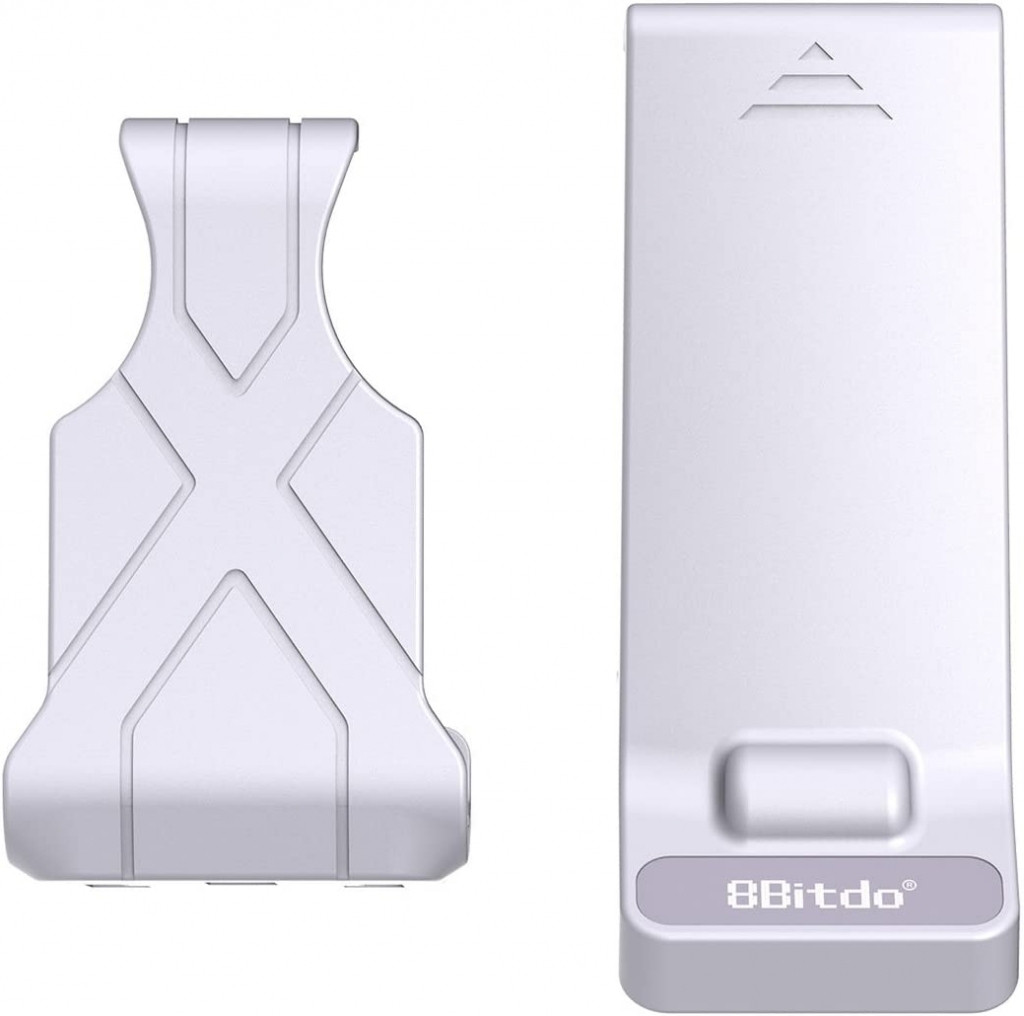 Smartphone Clip for 8Bitdo SN30 Pro Gamepad (White)